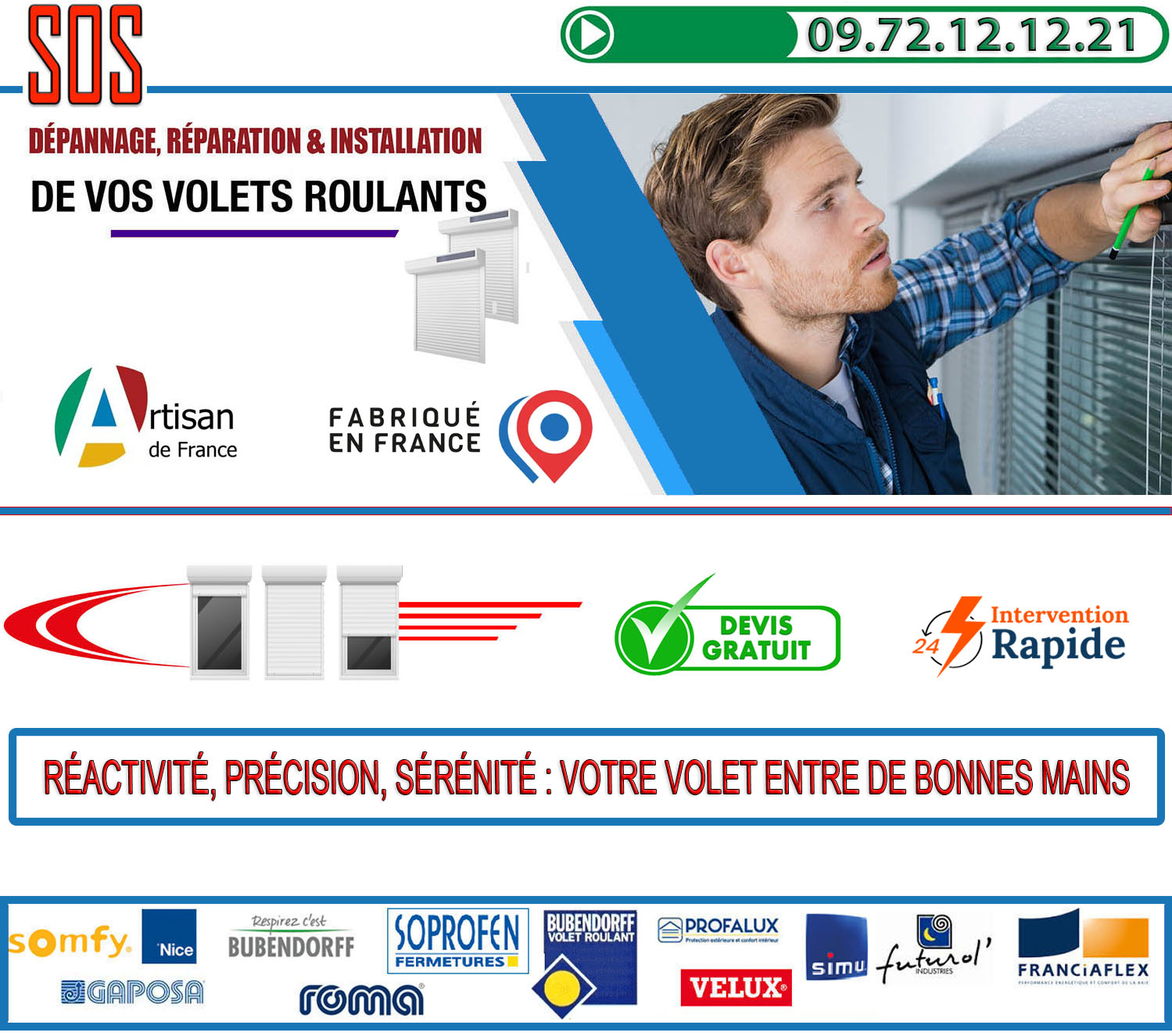 Volet Roulant Puiseux en France